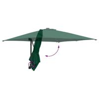 Tuinparasol Groen 248.5 x 247.5 x 160 cm Stof - thumbnail