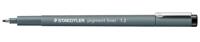 Fineliner staedtler pigment 308 1.2mm zwart - thumbnail