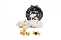 Quickshoelaces Prestige collectie 120 cm lang wit - thumbnail