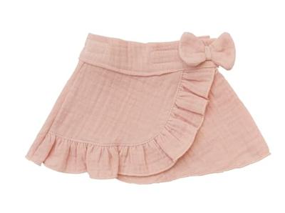Heless Poppen wikkelrok roze met ruches, 28-35 cm