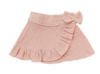 Heless Poppen wikkelrok roze met ruches, 28-35 cm - thumbnail