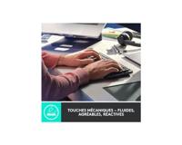 Logitech MX Mechanical Mini toetsenbord Draadloos Grijs Azerty Frans - thumbnail