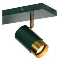 Lucide FLORIS - Plafondspot - 2xGU10 - Groen - thumbnail