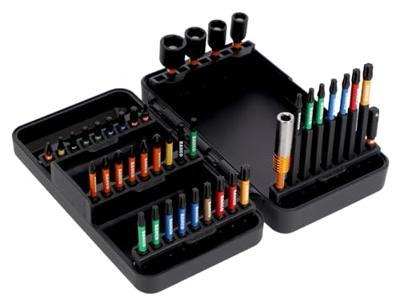 Bahco impact bitset 1/4" 40-delig (kleur)