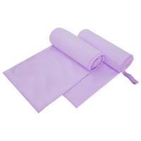Sporthanddoeken 2 pcs Paars 200 x 100 cm Polyester en polyamide - thumbnail