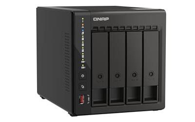 QNAP QVP-41C data-opslag-server NAS Tower Ethernet LAN Zwart J6412