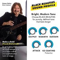 DR Strings BKB-40 Black Beauties 40-100 snarenset voor elektrische basgitaar - thumbnail
