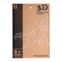 Houten 3D Puzzel Dinosaurus - thumbnail