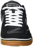 Joma Top Flex Zaalvoetbalschoenen (IN) Zwart Wit Bruin - thumbnail