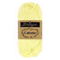 Scheepjes Catona 50g - 100 Lemon Chiffon - thumbnail