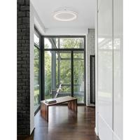 Lyora Strakke plafondlampOggy wit Ø 37cm - 9212917 - thumbnail