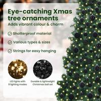 VidaXL Hoek kunstkerstboom met 300 led groen 180 cm pvc en metaal - thumbnail