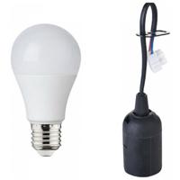 Bailey LED peerlampen (10st) + fittingen (10st) - E27- 10W (94W) - wit - thumbnail