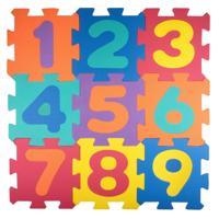 Speelmat Foam Cijfers, 9st. - thumbnail