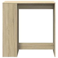 Bartafel met rekken 101x40x103,5 cm hout sonoma eikenkleur - thumbnail