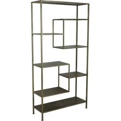 Light & Living Wandkast 'Yvana' 200 x 101cm, kleur Antiek Goud Light & Living Wandkast 'Yvana' 200 x 101cm, kleur Antiek Goud