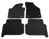 Automatten op maat - zwart stof - Volkswagen Touran 1T 5-zits 2003-2010 - thumbnail
