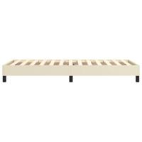Bedframe kunstleer crmekleurig 100x200 cm - thumbnail
