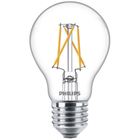 Philips LED 77213001 LED-lamp Energielabel F (A - G) E27 Peer 7.5 W, 3 W, 1.6 W = 60 W, 30 W, 16 W Warmwit (Ø x l) 6 cm x 10.4 cm Dimbaar 1 stuk(s) - thumbnail