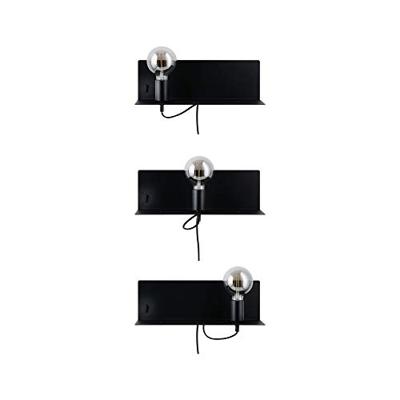 Paulmann Devara 78920 Wandlamp E27 LED Zwart