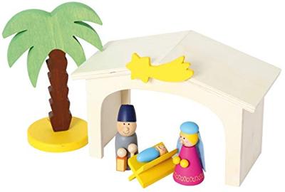 Small Foot houten kerststal speelset, 15dlg.