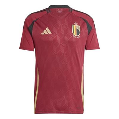 België Shirt Thuis Senior 2024-2026 - Maat M - Kleur: Rood | Soccerfanshop