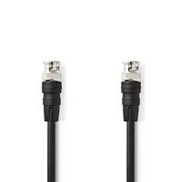 Nedis BNC Videokabel BNC Male BNC Male 1,0 m Zwart - thumbnail