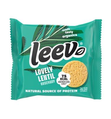 Leev Lovely lentil cakes rosemary bio 18 Gram