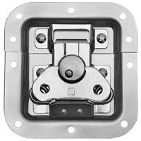 Adam Hall 17281 Medium inbouw vlinderslot 12mm diep - thumbnail