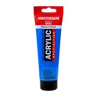 Royal Talens Amsterdam Standard Series Acrylverf Tube 120 ml - Metallicblauw 834 - thumbnail