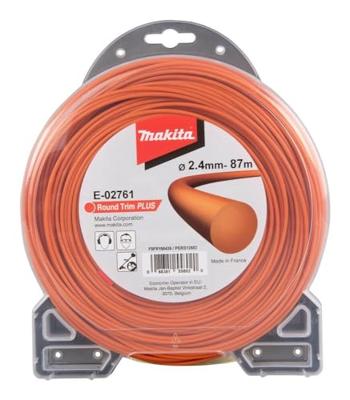 Makita Accessoires Maaidraad 2,4mm x 87M Rond | Oranje - E-02761 Makita Accessoires Maaidraad 2,4mm x 87M Rond | Oranje - E-02761
