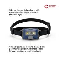 Ledlenser HF6R Core blue Hoofdlamp LED werkt op een accu 800 lm 60 h - thumbnail