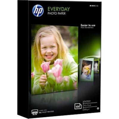HP CR757A Glanzend fotoprintpapier - 100 vellen - 200 gram - Wit