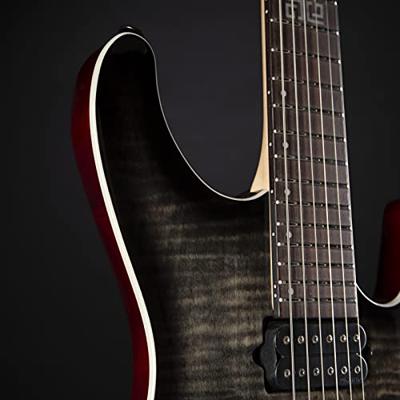 Ibanez KIKO10BP-TGB Transparent Gray Burst met gigbag