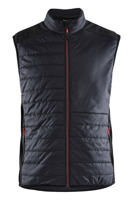 Blåkläder Gevoerde bodywarmer 38632030 | Zwart/Rood | Maat L - 7330509818282 - thumbnail
