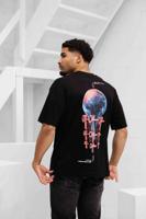 Off The Pitch World Loose Fit T-Shirt Heren Zwart - Maat XS - Kleur: Zwart | Soccerfanshop - thumbnail