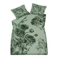 Vandyck Vandyck Night Bloom Smoke Green 1-Persoons (140X200/220 + 1 Sloop) - thumbnail