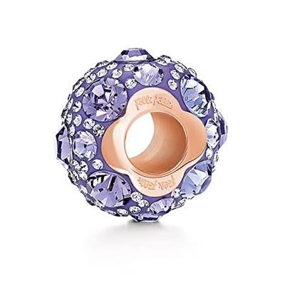 Sieraad Dames Folli Follie 3P13T018RX Paars (1 cm)