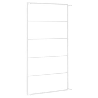 VidaXL Handdoekenrek wit 60x10x116 cm staal VidaXL Handdoekenrek wit 60x10x116 cm staal