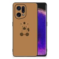 OPPO Find X5 Hoesje Baby Hyena - thumbnail