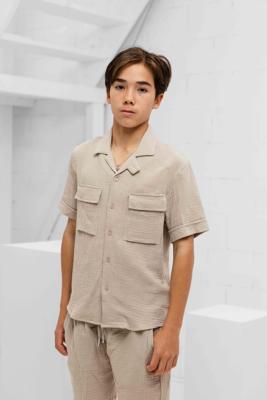 Antony Morato Marrakech Blouse Kids Sand - Maat 140 - Kleur: Sand | Soccerfanshop Antony Morato Marrakech Blouse Kids Sand - Maat 140 - Kleur: Sand | Soccerfanshop