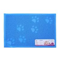 Nobleza Kattenbakmat - Placemat - Rubber - Rechthoek - 40x60 cm - Blauw - thumbnail