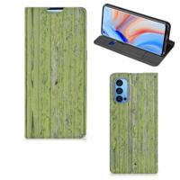OPPO Reno4 Pro 5G Book | Wallet Case | Green Wood - thumbnail