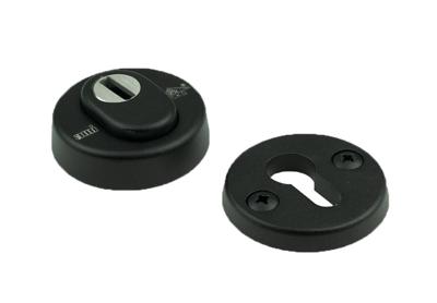 AMI Veiligheidsbeslag Rozet Rond 15 Mm Kt Zwart 9005 Str Deurdikte 38-42 Mm. - 739705 AMI Veiligheidsbeslag Rozet Rond 15 Mm Kt Zwart 9005 Str Deurdikte 38-42 Mm. - 739705