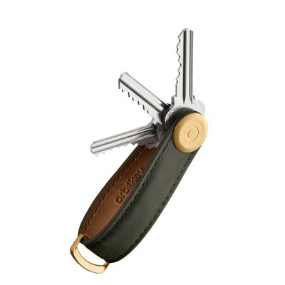 Orbitkey 2.0 Groen leer
