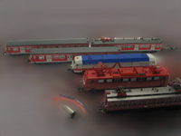 micromotor NA011 motor ombouwset voor Arnold BR 240 DE 1024, DR DRG BR 96, K.Bay.Sts.B. Gt 2 x 4/4, DB BR 150*, DB DRG BR 116 E16, DB DRG ET 88, DB BR 420, US loco S2 - thumbnail
