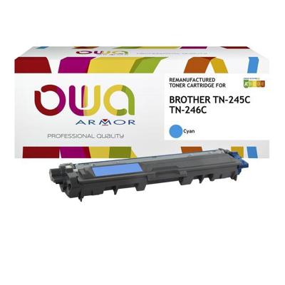Toner OWA alternatief tbv Brother TN-245C blauw Toner OWA alternatief tbv Brother TN-245C blauw