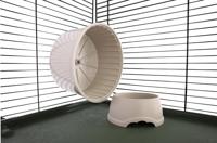 Kooi voor kleine dieren - KERBL - FLAT NATURE - 80 x 45 x 53 cm - 3 verdiepingen - thumbnail