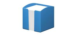 Memokubus durable eco blauw - thumbnail