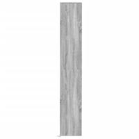 Dressoir met LED 36x32,5x200 cm bewerkt hout grijs sonoma eiken - thumbnail